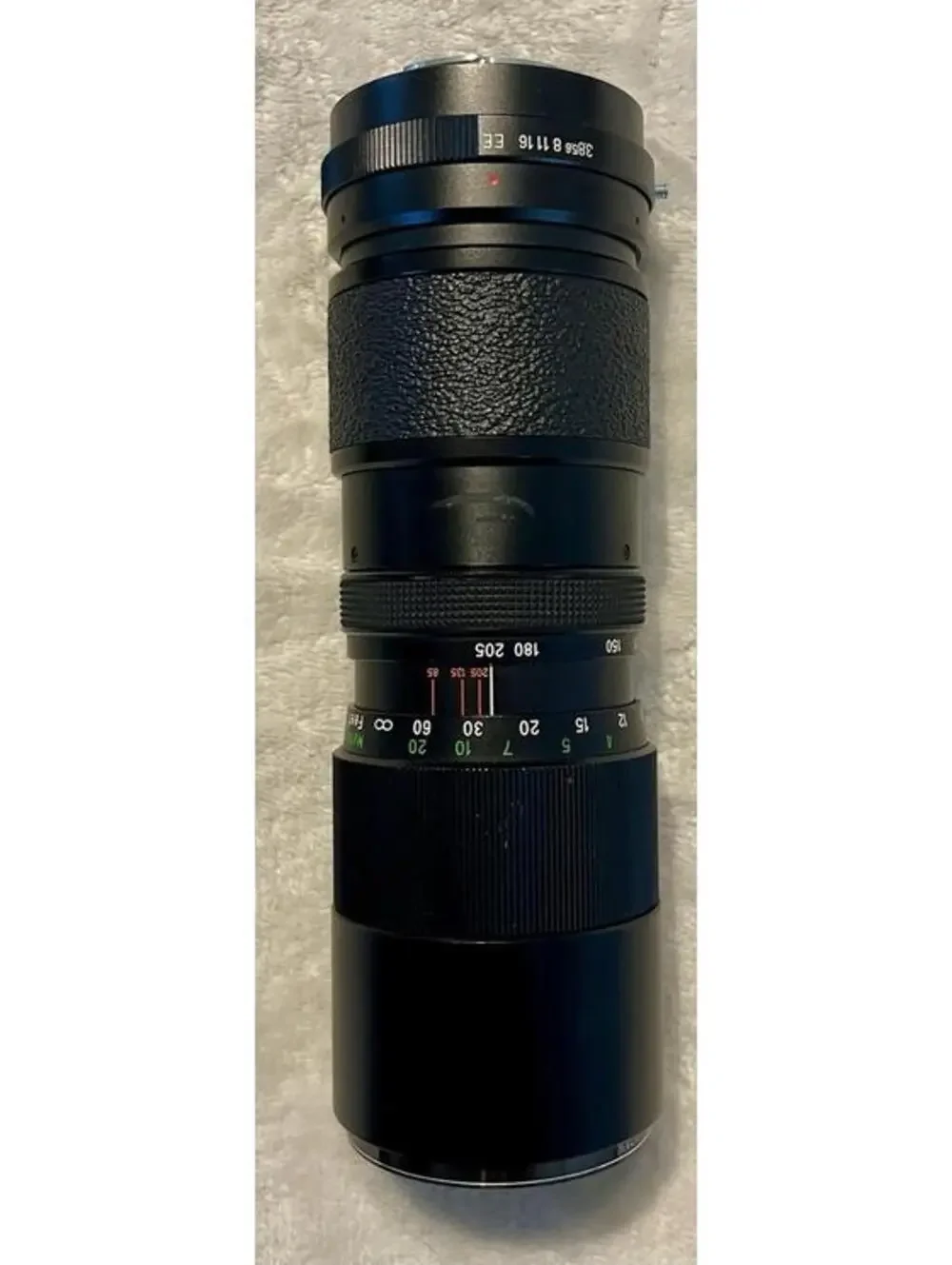 Vivitar Tele-Zoom 85-205mm 1:3.8 Auto Zoom Lens No. 222000934A